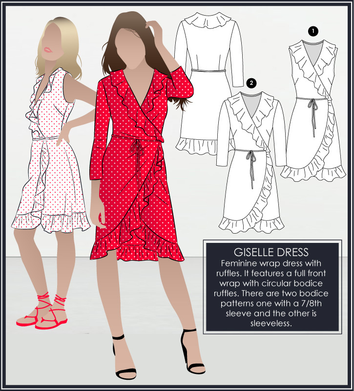 Giselle Dress by Style Arc Sewing Patterns