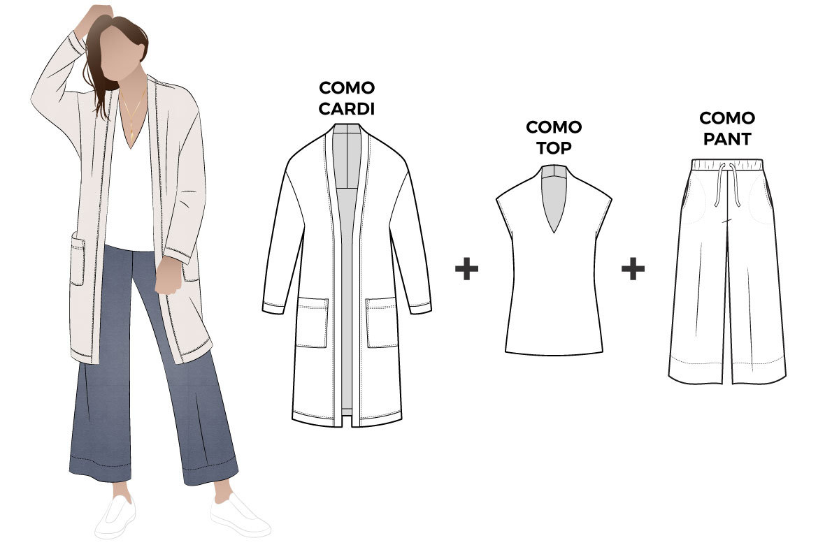 Como Outfit Discounted Sewing Pattern Bundle