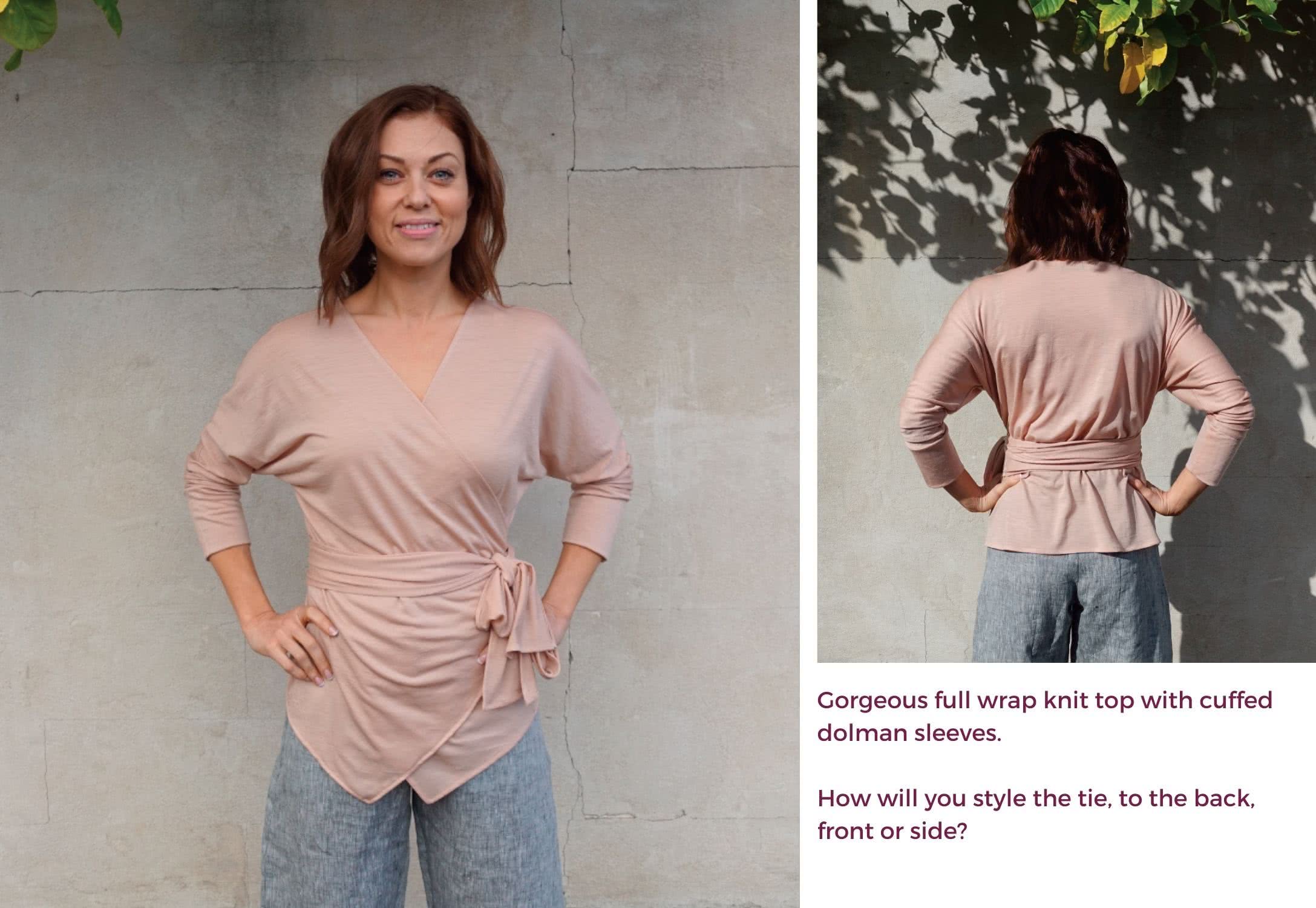 January Bonus Pattern - Dale Knit Top