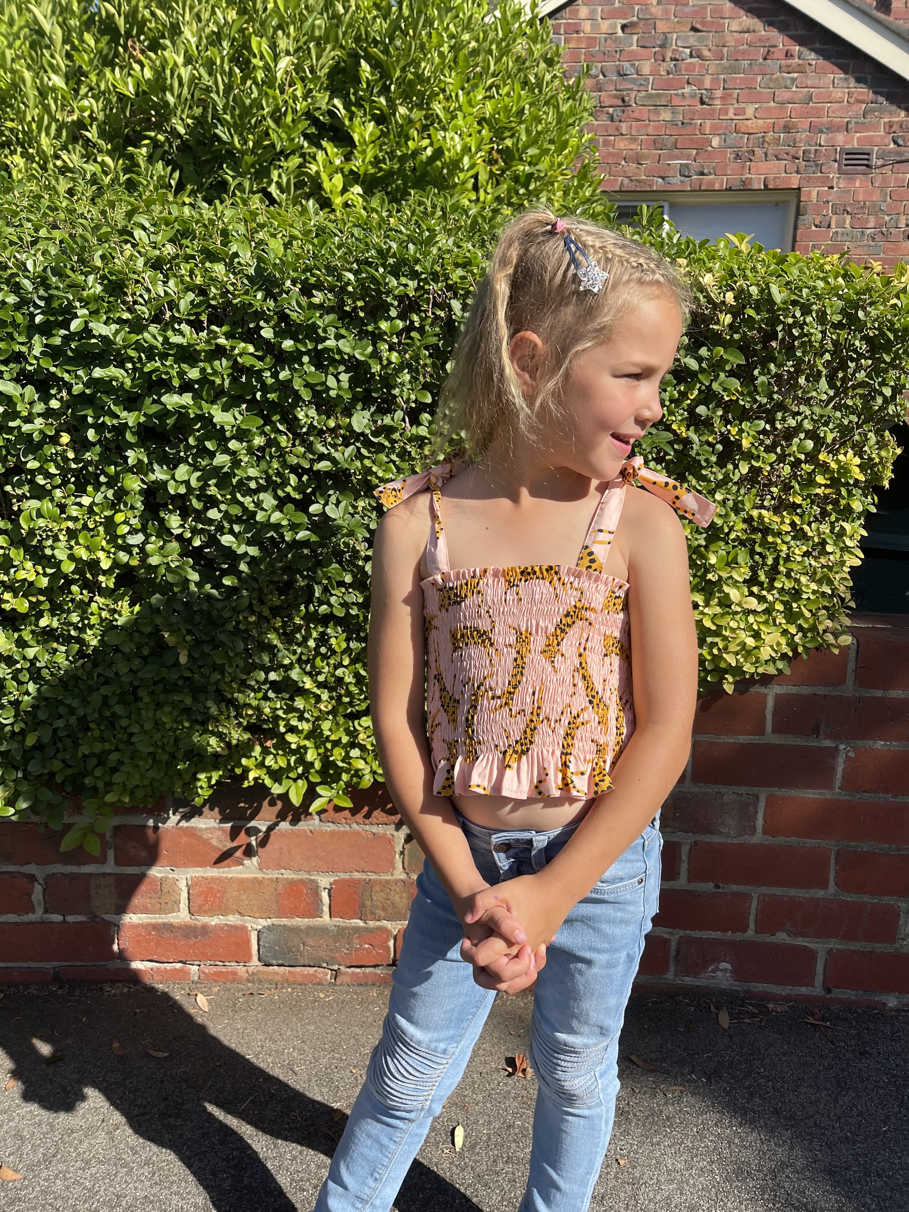 Style Arc's latest release the Pippa Kids Dress and Top pattern 