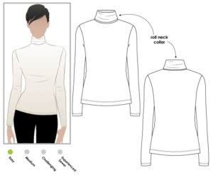Alexi Top Sewing Pattern – Casual Patterns – Style Arc