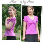 Alice Top Sewing Pattern By Anne And Style Arc