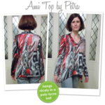 Amy Knit Top Sewing Pattern By Petra And Style Arc