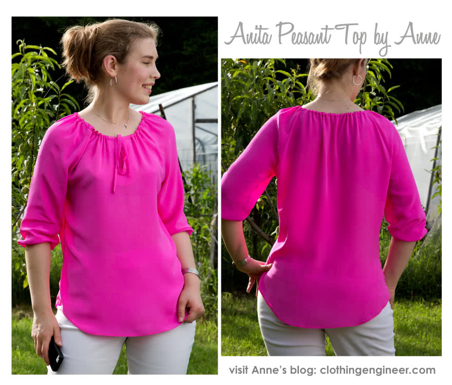 Anita Peasant Blouse Style Arc