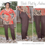 Barb's Stretch Pant Sewing Pattern By Andrea And Style Arc