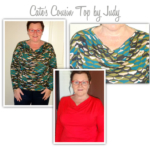 Cate's Cousin Top Sewing Pattern By Judy And Style Arc