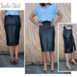 Charlie Stretch Woven Skirt Sewing Pattern By Style Arc