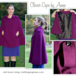 Clover Cape Sewing Pattern By Anne And Style Arc