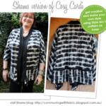 Cosy Cardi Sewing Pattern By Shams And Style Arc