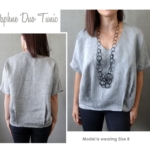Daphne Duo Tunic Sewing Pattern By Style Arc