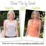 Diana Top Sewing Pattern By Sarah And Style Arc