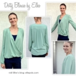Dotty Blouse Sewing Pattern By Elke And Style Arc