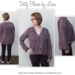 Dotty Blouse Sewing Pattern By Lara And Style Arc