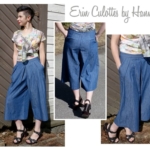 Erin Woven Culottes Sewing Pattern By Hanna And Style Arc