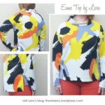 Esme Designer Knit Top Sewing Pattern By Lara And Style Arc