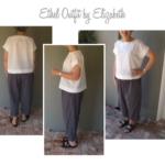 Ethel Top + Pant Outfit Sewing Pattern Bundle By Elizabeth And Style Arc