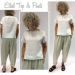 Ethel Top + Pant Outfit Sewing Pattern Bundle By Style Arc
