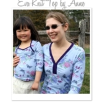 Eva Knit Top Sewing Pattern By Anne And Style Arc