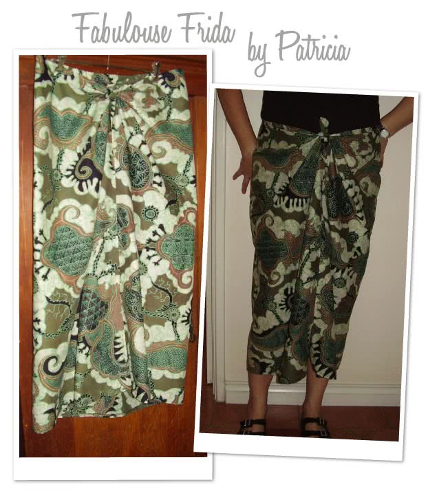 Fabulous Freda Sewing Pattern By Patricia And Style Arc - Summer dress, beach sarong & bathroom wrap in one