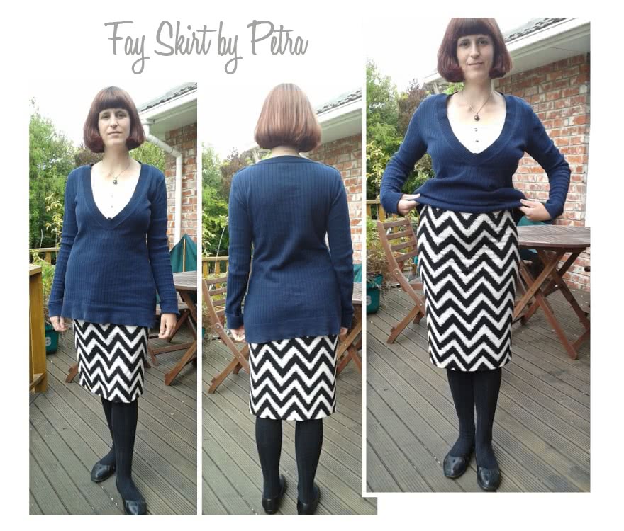 Fay Skirt Sewing Pattern By Petra And Style Arc - Figure hugging pull-on one piece skirt