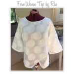 Fern Woven Top Sewing Pattern By Rae And Style Arc