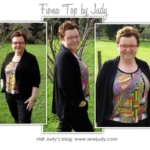 Fiona Knit Top Sewing Pattern By Judy And Style Arc