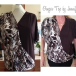 Ginger Top Sewing Pattern By Jennifer And Style Arc