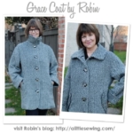 Grace Trans-Seasonal Coat Sewing Pattern By Robin And Style Arc