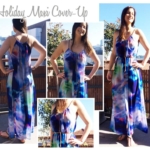 Holiday Maxi Cover Up Sewing Pattern By Style Arc
