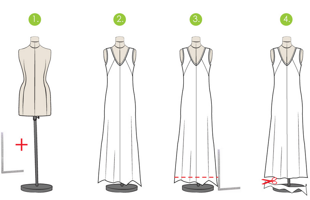 How to Level a Dress or Skirt