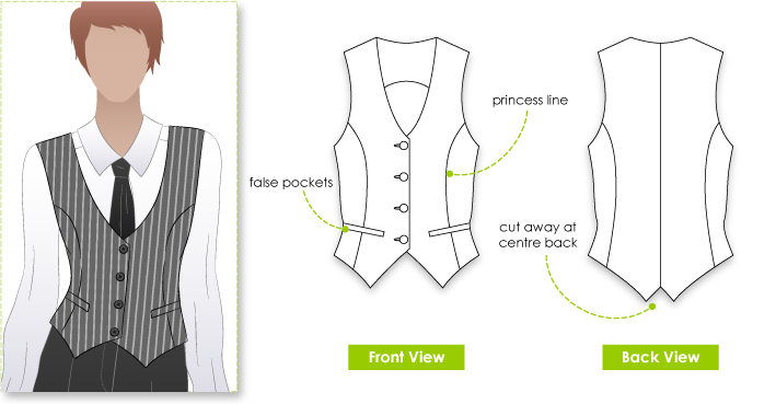 waistcoat sewing pattern