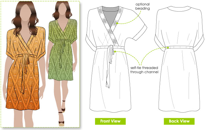 Kaftan Dress Sewing Pattern | lupon.gov.ph