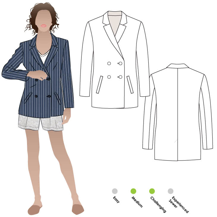 23+ Sewing Blazer Pattern - CherryNakai