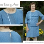 Jema Panel Dress Sewing Pattern By Anne And Style Arc