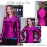 Jett Biker Jacket Sewing Pattern By Anne And Style Arc