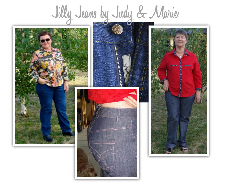 Jilly Jean Sewing Pattern By Judy And Style Arc - A must-have stretch denim basic jean