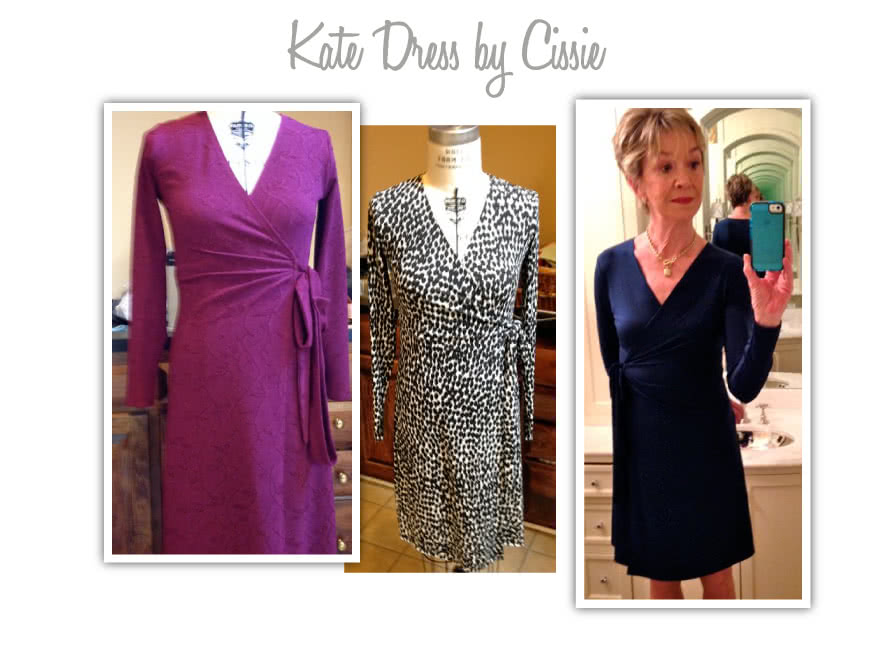 Kate Dress Sewing Pattern By Cissie And Style Arc - Fabulous & flattering wrap dress