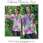 Katherine Blouse Sewing Pattern By Anne And Style Arc