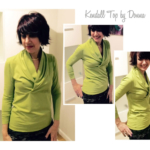 Kendall Knit Top Sewing Pattern By Donna And Style Arc
