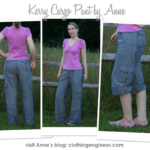 Kerry Cargo Pant Sewing Pattern By Anne And Style Arc