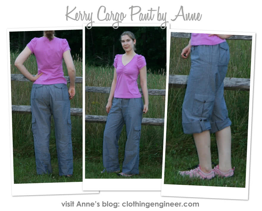 Kerry Cargo Pant Sewing Pattern By Anne And Style Arc - Safari style straight leg cargo pant