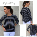 Kylie Knit Top Sewing Pattern By Style Arc