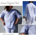Lauren Boyfriend Shirt Sewing Pattern By Style Arc