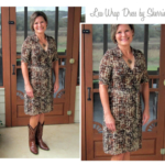 Lea Knit Wrap Dress Sewing Pattern By Sherrie And Style Arc