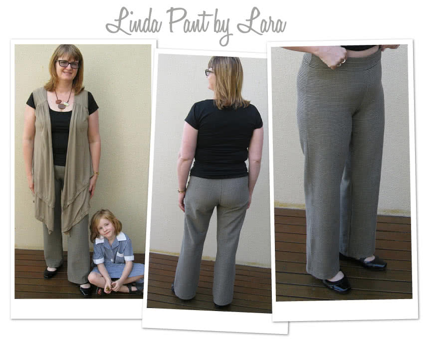 Linda Stretch Pant Sewing Pattern By Lara And Style Arc - Just wait till you try this one!! You'll love it!