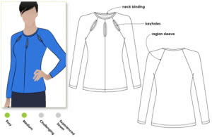 Marlo Knit Top Sewing Pattern – Casual Patterns – Style Arc