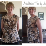 Madeleine Ponte Top Sewing Pattern By Jan And Style Arc