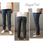 Margaret Pant + Herringbone Print Bengaline Sewing Pattern Fabric Bundle By Style Arc