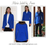 Marie Jacket Sewing Pattern By Anne And Style Arc