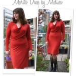 Marita Knit Dress Sewing Pattern By Melissa And Style Arc